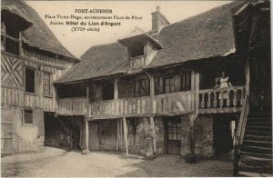CPA PONT-AUDEMER Place Victor-Hugo - Ancien Hotel du Lion-d'Argent (1148579)