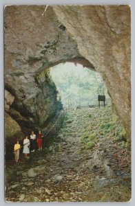Mammoth Cave Nat Park Kentucky~Historic Entrance To Cave~Vintage Postcard