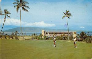 Maui Hawaii Kaanapali Beach Hotel Golf Course Vintage Postcard J45126