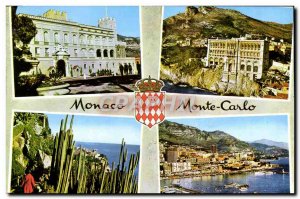 Modern Postcard Monaco Monte Carlo