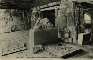CPA LANGRES - Interieur du Musée Historique (995295)