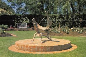 BR102004 equatorial sundial rose garden wollongong botanic garden  australia