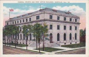 Illinois Danville Federal Courts And Post Office Building