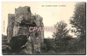 Old Postcard Talmont Chateau