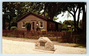 GALESBURG, IL Illinois ~ CARL SANDBURG Birthplace c1960s  Knox County Postcard