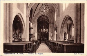 CPA Romorantin Interieur de l'Eglise FRANCE (1287445)