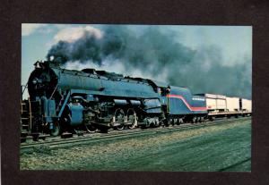 Reading Railroad Train Engine Locomotive # 2101 Freedom Train Postcard