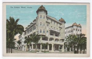 The Gralynn Hotel Miami Florida 1920c postcard