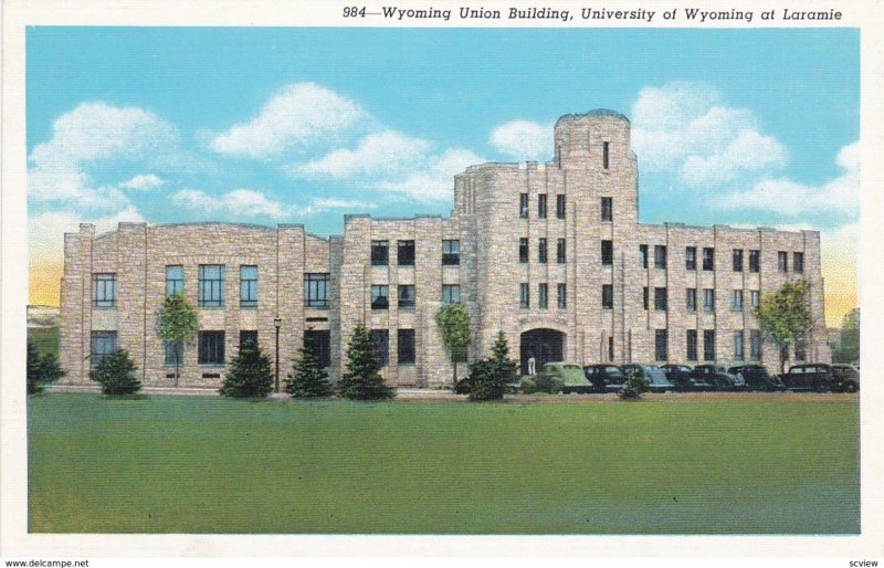 LARAMIE, Wyoming, 1930-40s ; Union Bldg , University of Wyoming