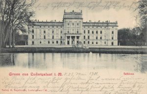 LUDWIGSLUST i. M. GERMANY~SCHLOSS~1901 H SEGEBRECHT PHOTO POSTCARD