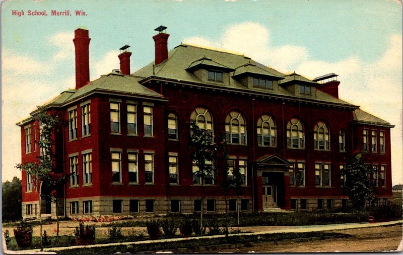 Postcard High School in Merrill, Wisconsin