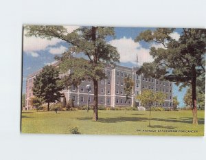 Postcard Dr. Nichols Sanatorium Savannah Missouri USA