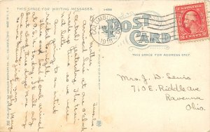 Columbus ohio 1918 Postcard Library Ohio State University