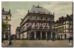 Le Havre - The Theater - Old Postcard