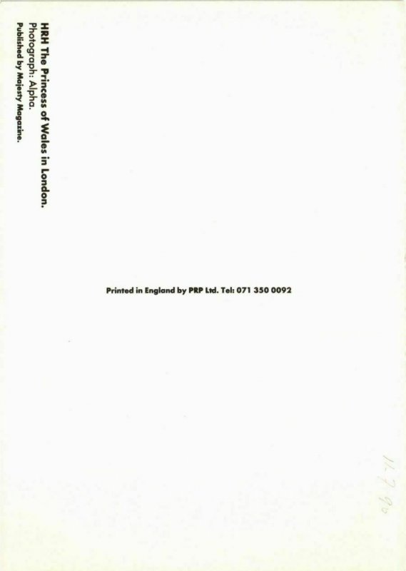 CPM AK Princess Diana BRITISH ROYALTY (836905)