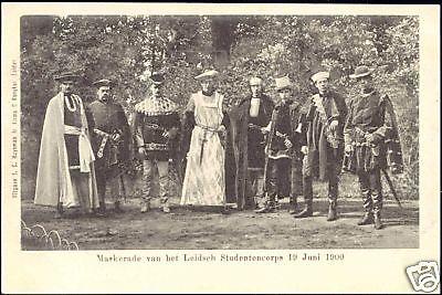 netherlands, LEIDEN, Student Corps Masquerade (1900)