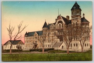 Salina Kansas~St John's Military School~Gymnasium & Drill Hall~Mansard Roof~1906 