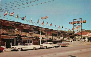 Postcard 1960s Wisconsin Dells Wisconsin Giftland Shopping Center  22-12871