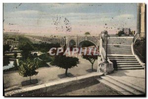 Old Postcard Montpellier The aqueduct