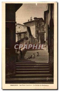 Old Postcard Grenoble Old Neighborhoods La Montee de Chellemont