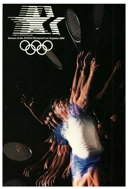 1984 Olympics Los Angeles Tennis a Demonstration Sport