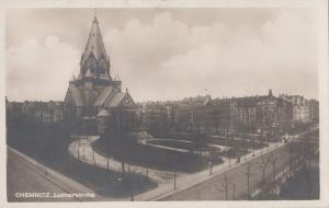 B80006 chemnitz lutherkirche  germany  front/back image