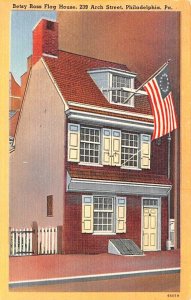 Betsy Ross Flag House Philadelphia, Pennsylvania PA Postcard
