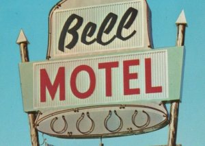 Bell Motel Route 66 Lebanon Missouri Roadside America Advertising G291 
