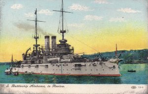 USS Alabama, Battleship, Ship, US Navy, 1910's, Military, Great White Fleet