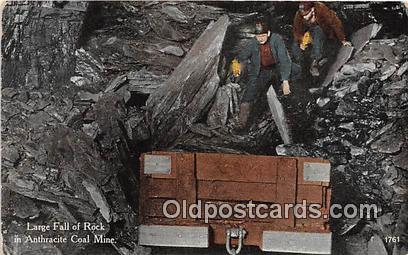  Anthracite Coal Mine Large Fall of Rock