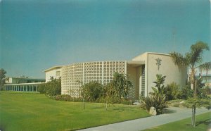 Long Beach California Pacific Hospital Chrome Postcard Unused