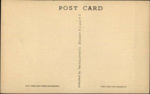 Tarrytown NY Highland Manor School For Girls Old Postcard