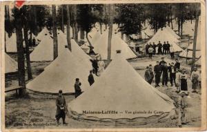 CPA MILITAIRE Maisons-Laffitte-Vue générale du Camp (316773)