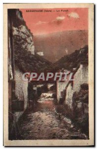 Old Postcard Sassenage Isere the Furon