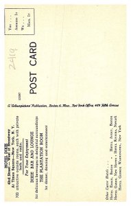 New York City , Hotel Dixie