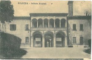 05902 VINTAGE POSTCARD: BOLOGNA city - ISTITUTO RIZZOLI-