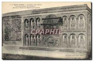Old Postcard Tomb of Saint Junien Junien Armand Saints Theodore behind the & ...