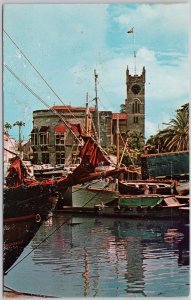 Barbados Parliament Building Bridgetown Lithograph Postcard H76