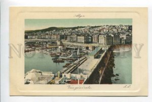 425783 ALGERIA genral view Vintage Embossed postcard