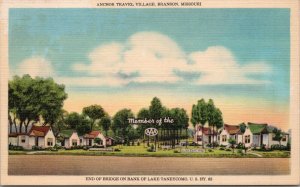 Anchor Travel Village Branson MO Postcard PC460