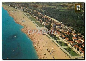 Postcard Modern Light and Colors of the Catalan Coast Argeles sur Mer Aerial ...