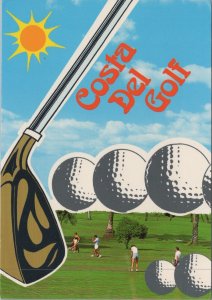 Sports Postcard - Golf, Costa Del Golf, Spanish Golf Course  Ref.RS16496