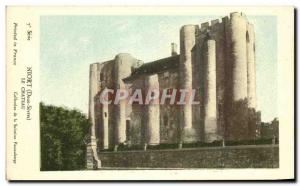 Old Postcard Niort Le Chateau