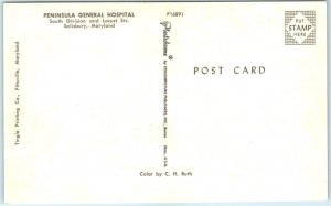 M-60882 Peninsula General Hospital Salisbury Maryland