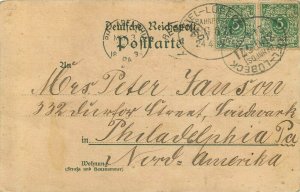 c1899 Postcard; Gruss aus Eutin 2669 Germany Schleswig-Holstein posted