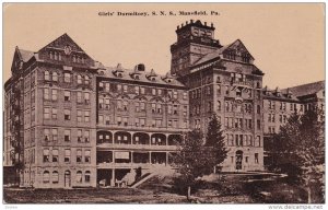 MANSFIELD, Pennsylvania; Girls' Dormitory, S. N. S., 00-10s