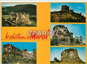 Postcard Modern Auvergne The castle of Murol