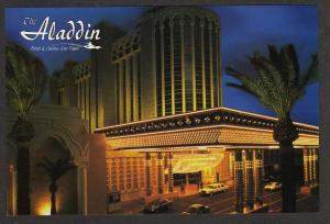 NV Aladdin Hotel & Casino LAS VEGAS NEVADA Postcard PC