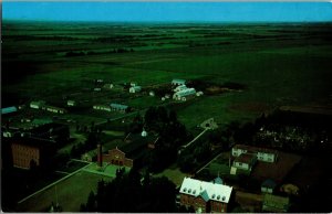 Historical Hill Saint Albert Alberta Vintage Postcard 13275-B Rural Agriculture