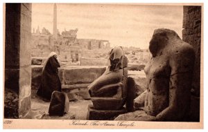 The Amun Temple Karnak Egypt Postcard